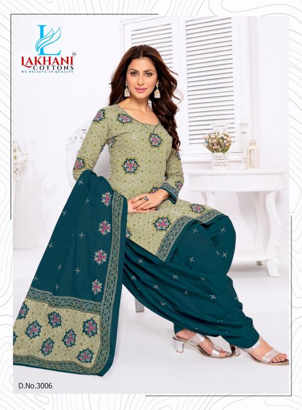 Lakhani Bandhani Vol-3 Cotton Designer Dress Material